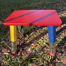 Vintage 80's Kids Step Stool