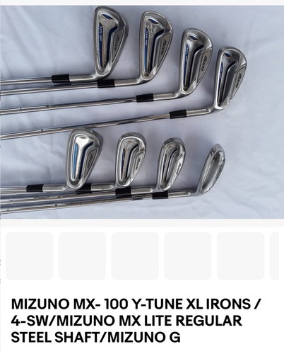 Mizuno 100 tune irons - mizuno,