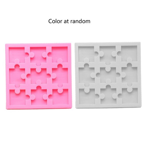 Puzzle piece silicone - puzzle, resin