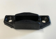 Polyplastic Window Catch Plate Narrow Black Type Caravan Motorhome Camper - CP1