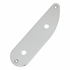 Hosco Vintage Fender 51 P Bass 68 Telecaster Bass Style Control Plate (Chrome)