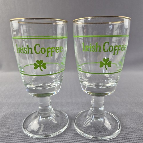 Vintage irish coffee - irish, glasses