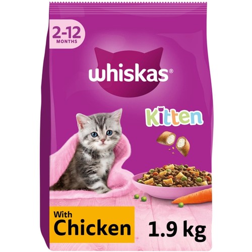6kg whiskas kitten complete - whiskas,