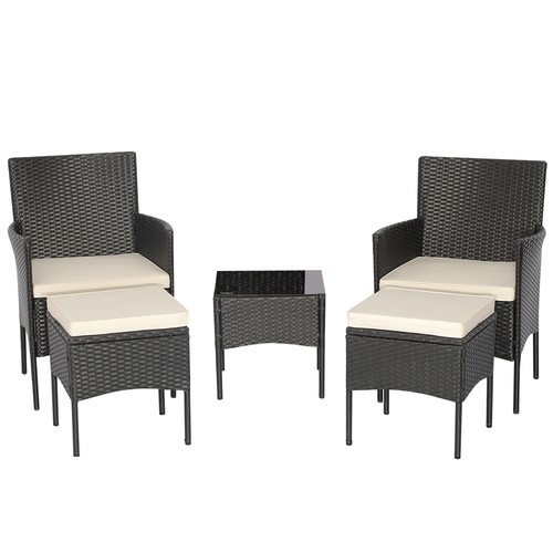 Patio 5pcs rattan furniture - patio,