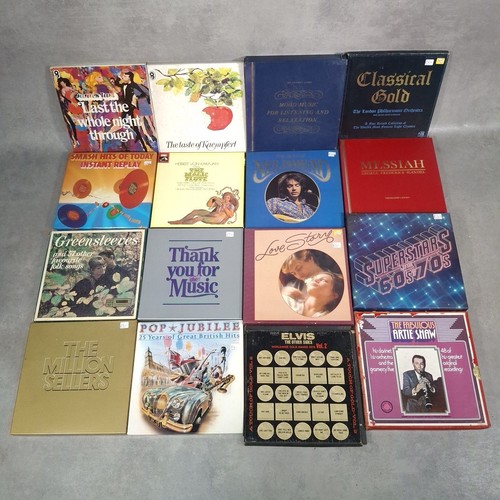 Vinyl record box sets - box, lot