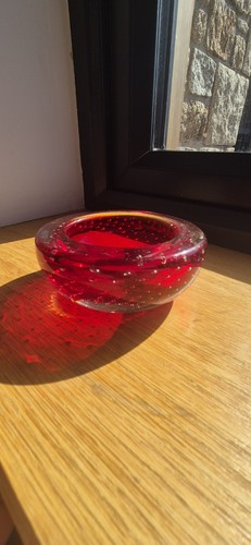 Vintage whitefriars ruby red - ruby,