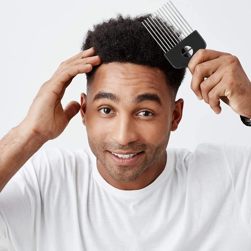 Afro hair pick comb set - afro,