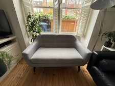 Made.com grey 2 seater sofa, pre-loved but in excellent condition. Compact.