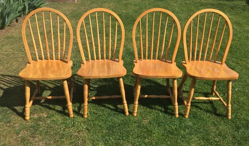 Vintage set dining chairs - vintage,