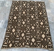 4x6 ft Vintage Mud Cloth