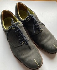 Terra Plana WREN Mens Shoes. Uk 8. Suede. Leather Soles. Black. Stitched. VGC
