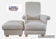 Adult Armchair & Footstool