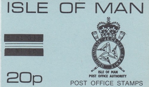 Isle man stamp booklet - isle,