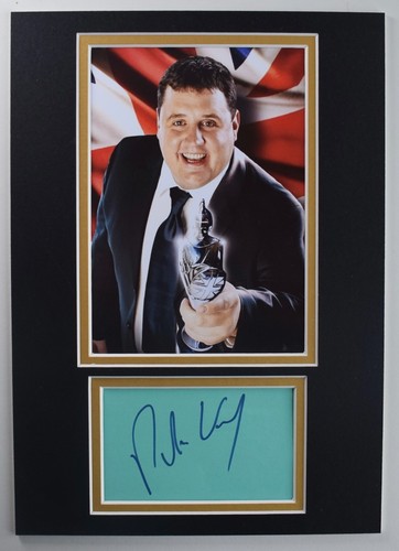 Peter kay signed autograph - signed, a4