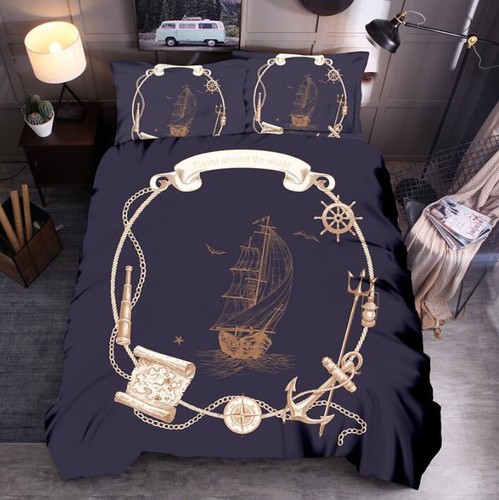 Sailing boat duvet - sailing,