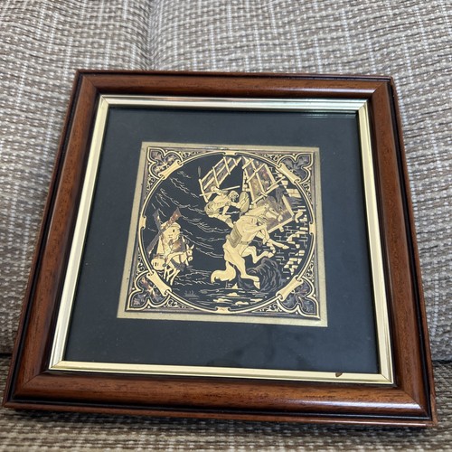 Vtg gold toledo damascene - toledo,