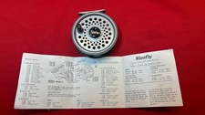 LEEDA RimFly KS Fly Trout Fishing Reel. Dia 3 1/2" British Made. In Leeda Box