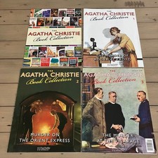 The Agatha Christie Book Collection Magazine - Editions Intro and 1-3 from 2012