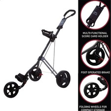 Slazenger 3 Wheel Trolley 00