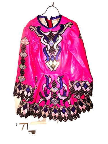 Irish dance solo dress pink - irish,