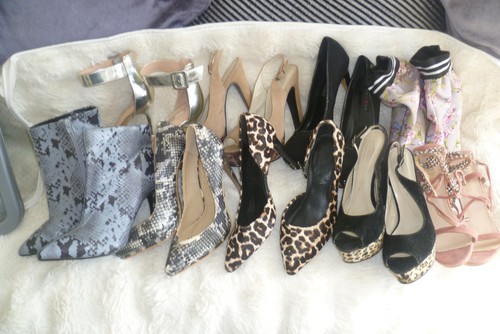 Shoes boots used job lot - boots,