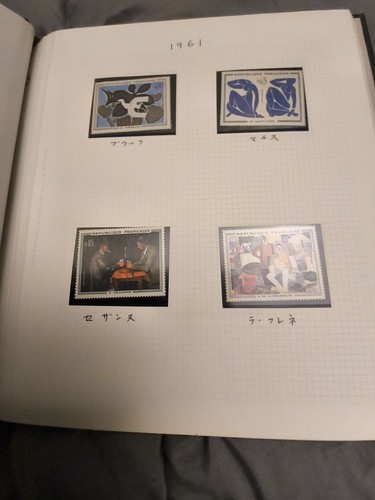 Old stamps album - old,