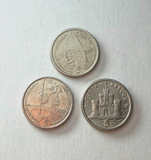 Isle of Man 5p coin set (set
