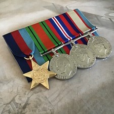 1939-45 Star, Defence, War and