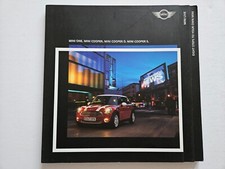 MINI R56 ONE COOPER S 106 PAGES SALES BROCHURE 2008 2009