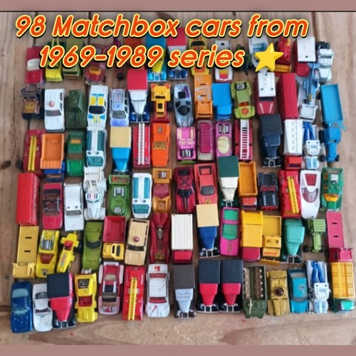 Job lot matchbox - 98,