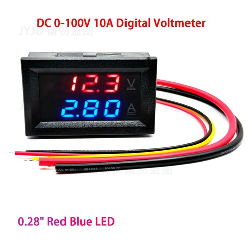 100v 10a voltmeter - 100v, ammeter