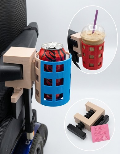Universal wheelchair cup - universal,