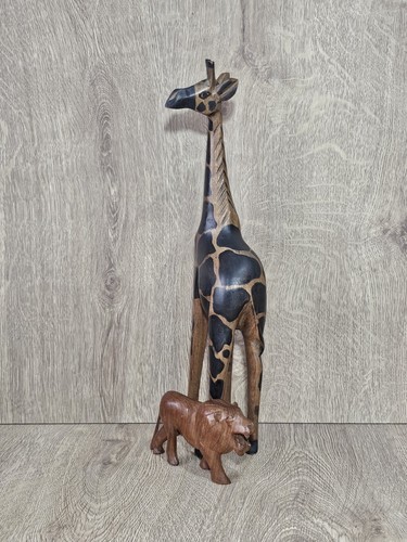 Hand carved and painted - hand,