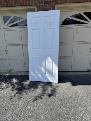 New fiberglass door - fiberglass,