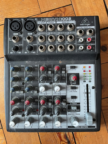 Behringer xenyx 1002 - behringer, analogue
