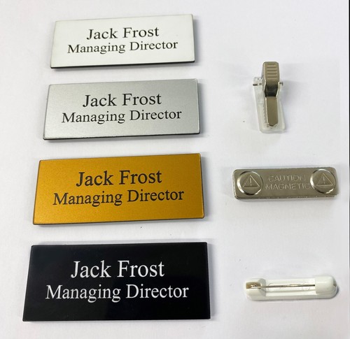 Name badge tag - name,