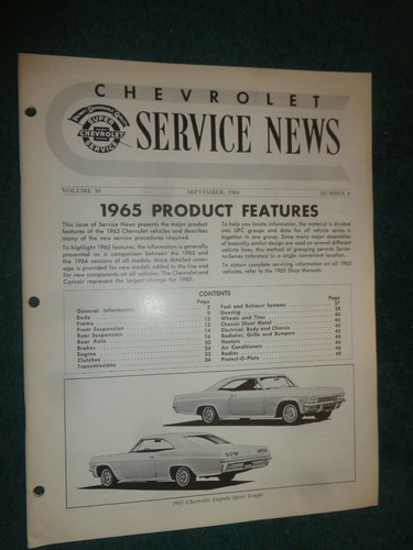 1965 chevrolet car - chevrolet, &
