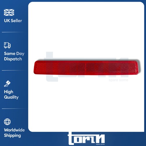 Rear bumper tailgate - bumper, reflector