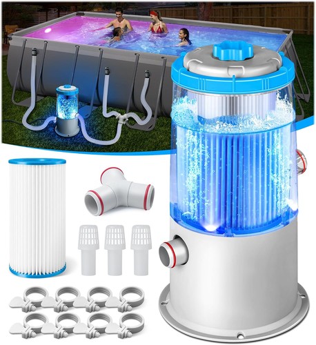1000 gph light pool - 1000, filter