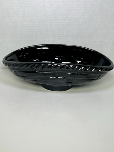 Vintage black glazed - vintage, ceramic