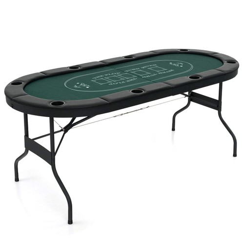 Foldable poker table for - 1.8m,