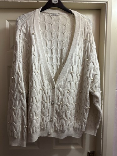 George size cream button - xl,