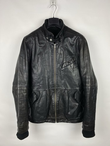 Star raw leather - leather, jacket