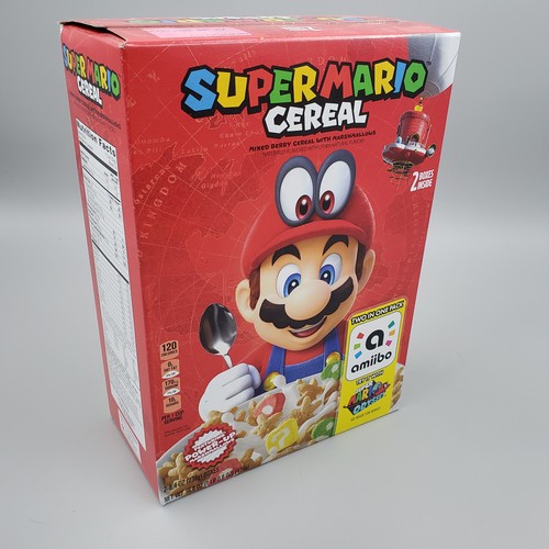 Super mario amiibo cereal - super,