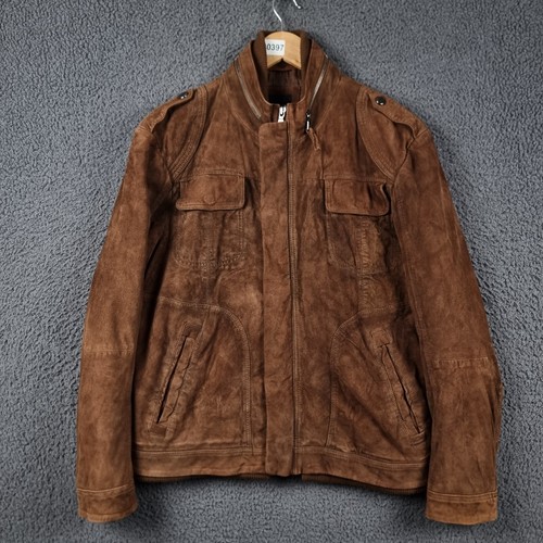 Hugo boss leather jacket - hugo, mens