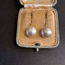 VINTAGE LOTUS PEARLS SILVER