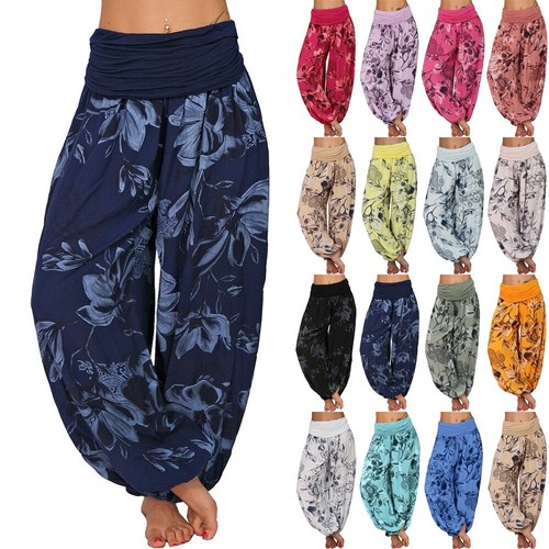 Womens hippy baggy yoga - womens,
