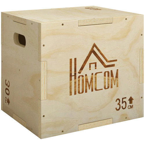 Wooden plyo box 3 - wooden,