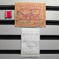 Vintage Levi's 536 Red Tab W28