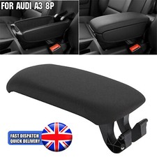 For Audi A3 8P 2003-2012 ARM REST Armrest Lid Cover W/ Latch Clip Centre Console